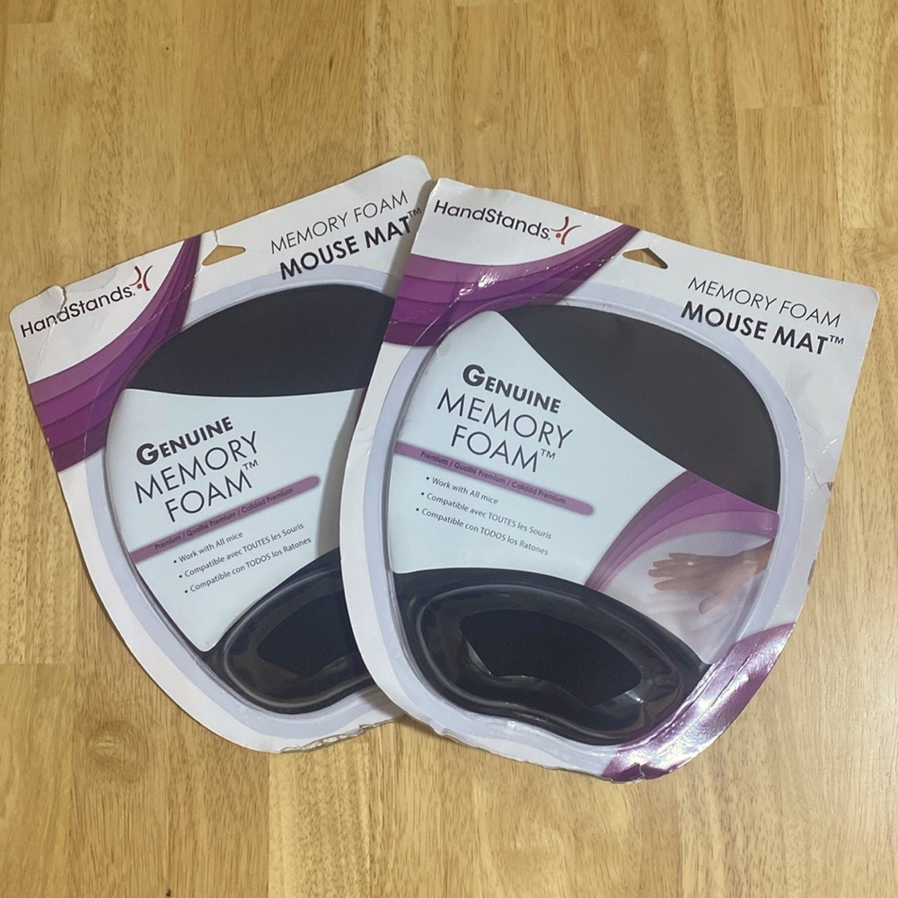 Lot of 2--HANDSTANDS Mouse Wrist Support for Computer & PC Gaming Keyboards